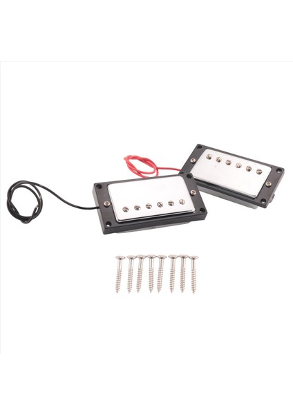 Humbucker Çift Pikapları Boyun ve Köprü Gitar Parçaları Değiştirme Seti Için Lp Tarzı Electik Gitar ile Uyumlu (Yurt Dışından) fiyatları
