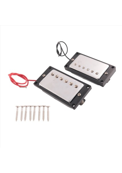 Humbucker Çift Pikapları Boyun ve Köprü Gitar Parçaları Değiştirme Seti Için Lp Tarzı Electik Gitar ile Uyumlu (Yurt Dışından) modelleri