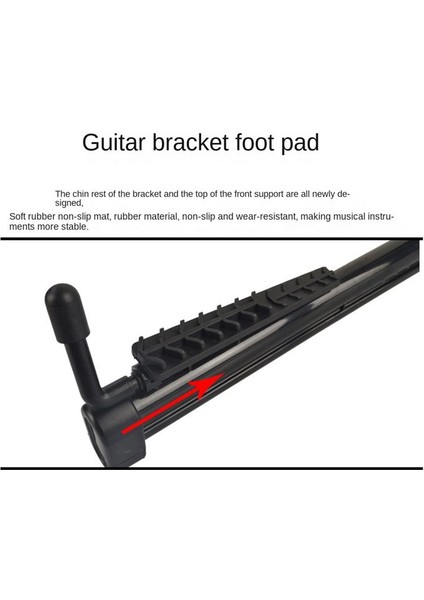 Profesyonel Elektro Gitar Stand Evrensel Katlanır Elektrikli Akustik Gitar A-Frame Müzik Raf Tutucu Gitar Parçası (Yurt Dışından) fiyatları