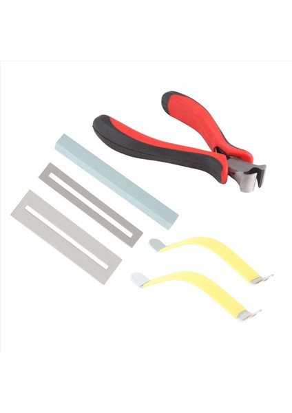 Gitar Temiz Cila Aletleri 6 Adet Profesyonel Luthier Araçları Onarım Kiti Kesici Tel Gitar Alet Seti (Yurt Dışından) fiyatları