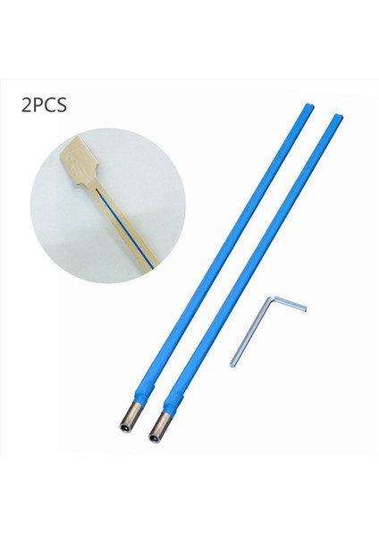 4pcs Iki Yönlü Çubuk Tipi Gitar Kafes Çubuk Çelik 9 x 420MM Mavi Gitar Aksesuarları (Yurt Dışından) fırsatları