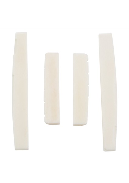 12 Set 24PCS 6 String Akustik Gitar Kemik Köprüsü Eyer ve Gerçek Kemikten Yapılmış Fındık (Yurt Dışından) modelleri