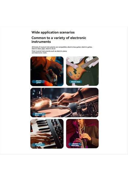 Kablosuz Gitar Sistemi Uhf Akustik Gitar Bas Keman Klavye Için Kablosuz Verici Alıcı (Yurt Dışından) modelleri