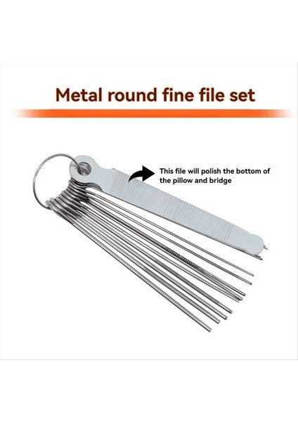 Gitar Piyano Yastığı Keskinleştirme Dosyası Üst Dosya Taşlama ve Derinleştirme Için Set Gitar Gitar Onarım Aracı (Yurt Dışından) fırsatları