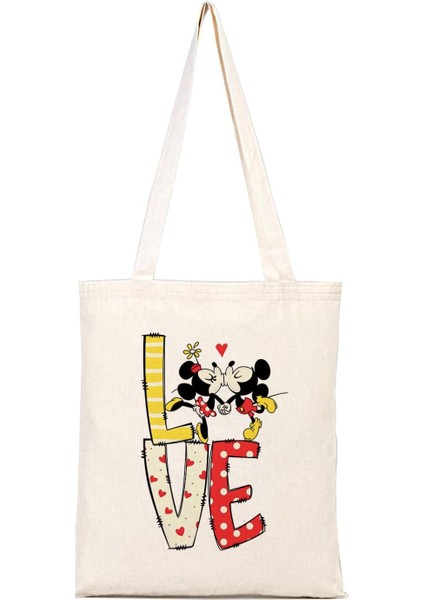 ve Mini Mouse Bez Çanta