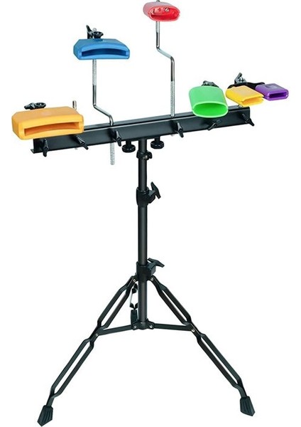 Reçel Blok Müzikal Perküsyon Enstrümanı Latin Davul Enstrümanı Perküsyon Müzikal (Kırmızı-Mavi) Için Çift Monte Çan (Yurt Dışından) indirimleri