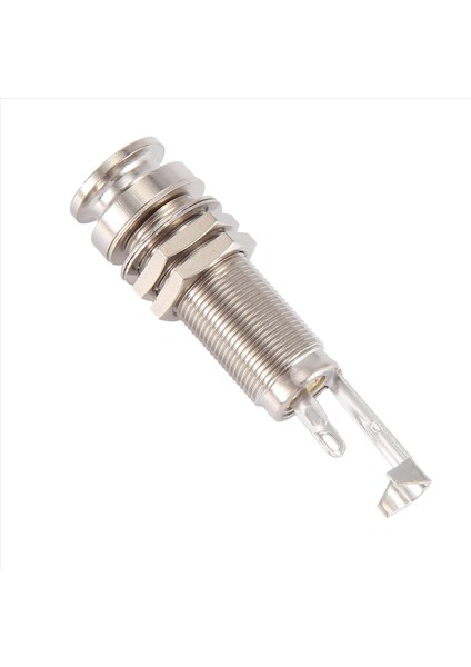 A1347 1 Parça Gitar Bas Uç Pimi Çıkış Jack 1/4 Inç Mono Veya Stereo Uygulamalar Gümüş (Yurt Dışından) modelleri