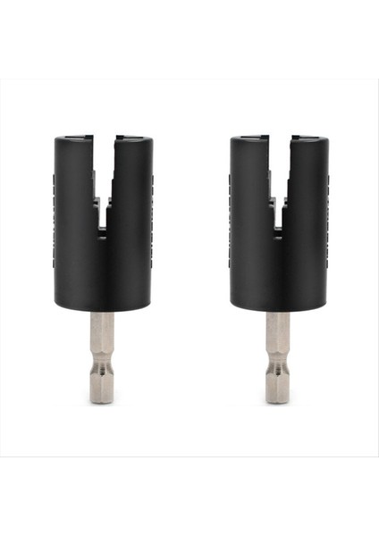 2pcs Elektro Gitar Bas Düğmesi Sarı Matkap Bit String Strip Sinder Headstock Elektrikli El Matkap Dize Sarıcı Kafa Elektrik (Yurt Dışından)