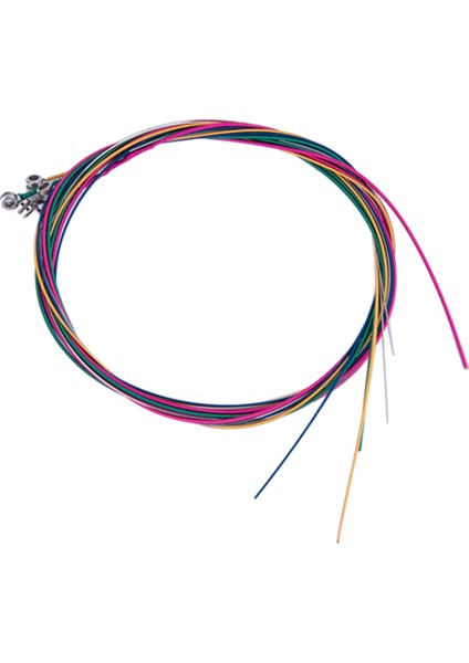 6pcs/set Akustik Gitar Stresi Yedek Çelik Dize Müzikal Aletler Için Elektrik Bas Gitar Aksesuar (Yurt Dışından)