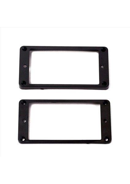 6pcs Siyah Kavisli Humbucker Pikaplar Elektro Gitar Için Çerçeve Montaj Halkaları (Yurt Dışından) fırsatları