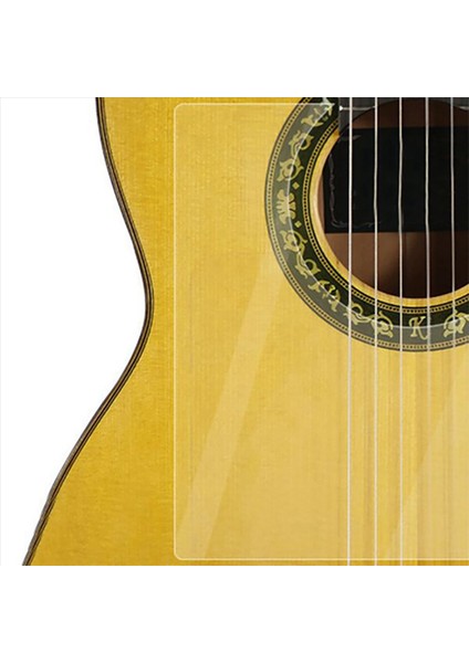 Flamenko Gitar Parçaları Için 2x Şeffaf Halk Akustik Gitar Pickguard Anti-Çizelge Klasik Koruma Plakası (Yurt Dışından) fırsatları