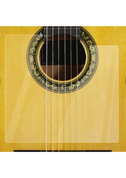 Flamenko Gitar Parçaları Için 2x Şeffaf Halk Akustik Gitar Pickguard Anti-Çizelge Klasik Koruma Plakası (Yurt Dışından) indirimleri