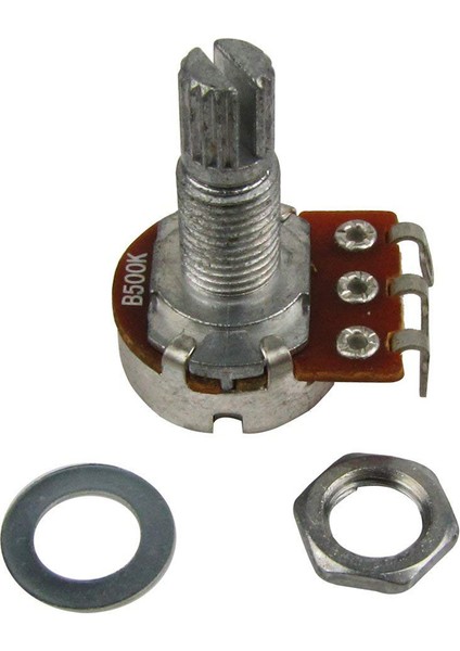 20 Pcs Gitar Küçük Boyutlu Potlar B500K Gitar Bas Parçaları Için Potansiyometreler - 10 Pcs B500K ve 10 Pcs A500K (Yurt Dışından) fırsatları