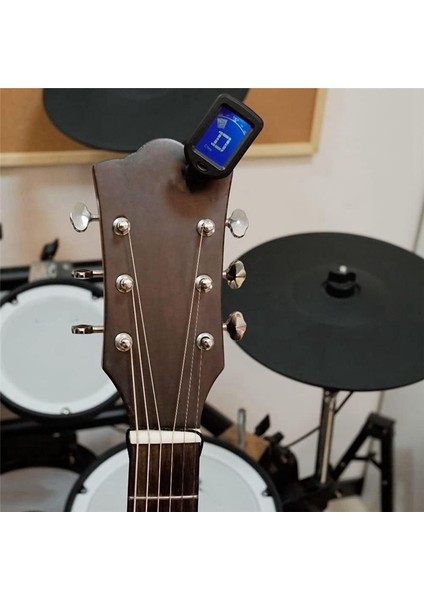 Akustik/elektro Gitar Ukulele Keman Bas ve Kromatik Ayar Modları Için Profesyonel Klipsli Gitar Tuneri (2 Paket) (Yurt Dışından) modelleri