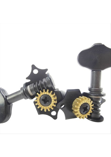 Akustik Gitar String Tuning Pegs Kit Vida Ferrule ile Evrensel Tuner Açık Ayar Ayarlama Standart Aksesuarlar Siyah (Yurt Dışından) fırsatları