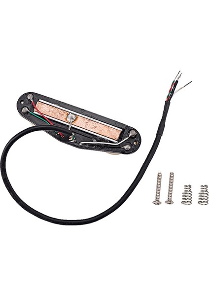 Gitar Sıcak Raylar Pikap Çift 4 Kablolar Stratocaster Gitar Parçaları Için Mini Humbucker Boyun Toplama (Yurt Dışından) modelleri