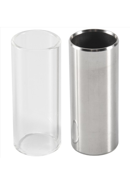 Gitar Bas Orta (6 Cm) Için 2 Adet Cam Slayt ve Metal Slayt (Yurt Dışından) fırsatları