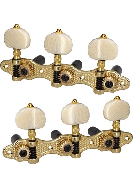 Klasik Gitar Ayarlama Peg Akustik Gitar Tuner 1 18 Ayar Anahtarı 3 Sol 3 Sağ Gitar Knobs Değiştirme (Yurt Dışından) fiyatları