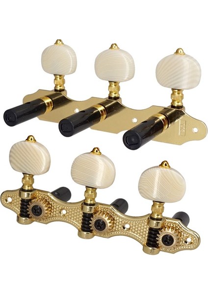 Klasik Gitar Ayarlama Peg Akustik Gitar Tuner 1 18 Ayar Anahtarı 3 Sol 3 Sağ Gitar Knobs Değiştirme (Yurt Dışından) modelleri