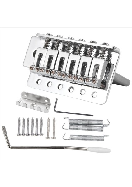 Elektro Gitar Için Tek Salıncak Köprüsü Sq St Tremolo Köprü Sistemi Çekme Plaka Dize Köprüsü Içbükey String Kodu Gümüş (Yurt Dışından) fiyatları