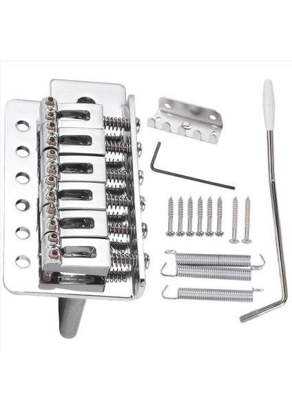 Elektro Gitar Için Tek Salıncak Köprüsü Sq St Tremolo Köprü Sistemi Çekme Plaka Dize Köprüsü Içbükey String Kodu Gümüş (Yurt Dışından) modelleri