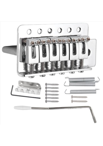 Elektro Gitar Için Tek Salıncak Köprüsü Sq St Tremolo Köprü Sistemi Çekme Plaka Dize Köprüsü Içbükey String Kodu Gümüş (Yurt Dışından) fırsatları