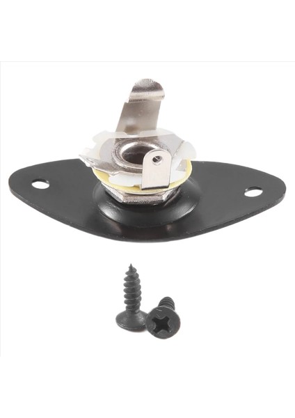 Oval Girintili Gitar Jakı Plakası30 Bk Oval Girintili Gitar Jakı Plakası ve Soket Siyah Yüksek Kalite 1 Paket (Yurt Dışından) modelleri