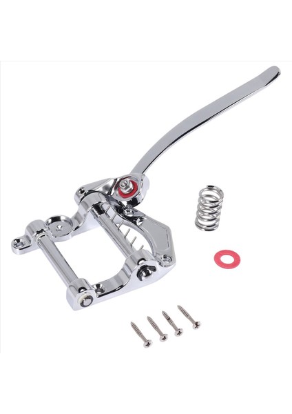 Gitar Vibrato Tailpiece Tremolo Düz Üst Gövde Tremolo Ünitesi Tele Sg Lp Vb Için Elektro Gitarlar (Gümüş) (Yurt Dışından) fiyatları