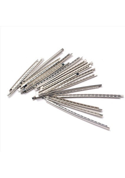 120PCS Paslanmaz Çelik Gitar Perdesi Teli 24 Klavye Perdeleri Akustik Gitar Parçaları Için 2 7 mm (Yurt Dışından) fırsatları