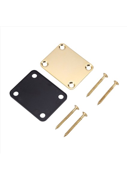 Fender Strat Elektro Gitar Için 4 Vidalı Yedek Parça ile Altın Boyun Plakası (Yurt Dışından) fiyatları