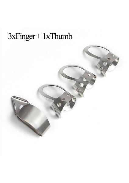 8pcs Metal Ayarlanabilir Başparmak Parmak Gitar Akustik Gitar Banjo Ukulele Için (Yurt Dışından) fiyatları