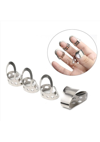 8pcs Metal Ayarlanabilir Başparmak Parmak Gitar Akustik Gitar Banjo Ukulele Için (Yurt Dışından) fırsatları