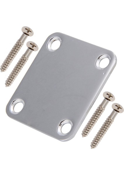 2 Set Electric Gitar Aksesuarları 1 Set Boyun Plakası Vidalı ve 1 Set Köprü Saddles Düz Set (Yurt Dışından) modelleri