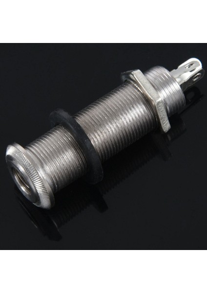 5x Electric Guitar Jack Chrome Dişli Silindir Çıkışı Giriş Jack Fiş Soketleri 1/4 Inç Elektro Gitar Için (Yurt Dışından) modelleri