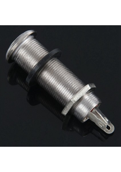 5x Electric Guitar Jack Chrome Dişli Silindir Çıkışı Giriş Jack Fiş Soketleri 1/4 Inç Elektro Gitar Için (Yurt Dışından) fırsatları