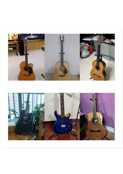 Gitar Stand Metal Electric Guitarra Zemin Stand Gitar Braketi Taşınabilir Bas Ekran Raf Müzik Enstrümanı Tutucu (Yurt Dışından) indirimleri