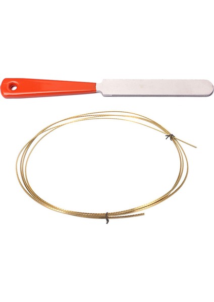 2 Pcs Gitar Aksesuarları 1 Pcs Paslanmaz Çelik Dar Çift Kesme Alet ve 1 Pcs 8ft 2 2mm Guitar Pirinç Fret Teli (Yurt Dışından) fiyatları