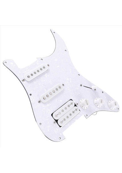 Sq Sq Electıce Gitar Yüklü Ön Kablolu Elektro Gitar Pickguard Pikap Montaj Beyaz Inci (Yurt Dışından) fırsatları