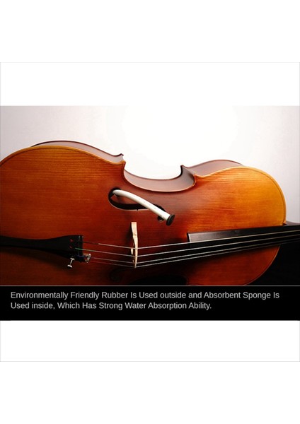 4x Vello Nemlendirici Panel Ses Deliği Nemlendirici Tüp Bulma Için Bakım Çello Müzik Aletleri Parçaları (Yurt Dışından) fırsatları