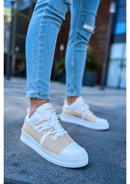 CH219 - CBT Laser Erkek Ayakkabı BEYAZ
