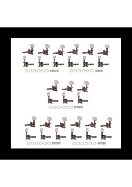 30PCS Akustik Gitar String Tuning Peg Tuner Machine Head (Yurt Dışından)