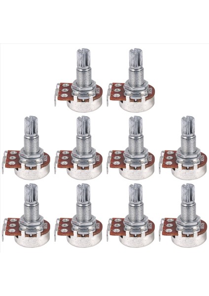 Gitar Küçük Boyutlu Tencereler B250K Gitar Bas Parçaları Için Potansiyometreler (10 Paket) (Yurt Dışından) modelleri