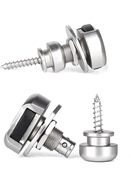 2 Adet Gitar Kayış Kilitleri Düğmesi Kilitler Güvenlik Tutucu Anti-Düzenli Metal Kayış Düğmeleri Elektro Gitar Bass Için Tutucu B (Yurt Dışından) modelleri