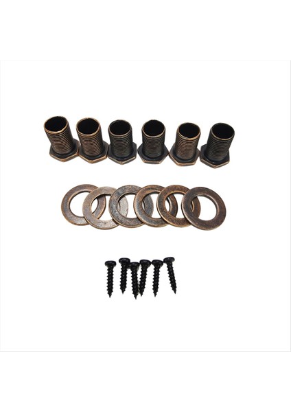 6 Pcs Gitar Tuner Gibar Tümleme Tuner Tuner Makine Knobs See Sule Gitar Düğmesi (Yurt Dışından)