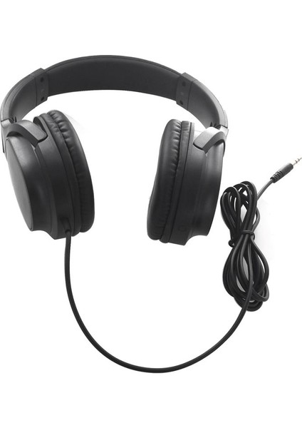 Gitar Kulaklık Gitar Amplifikatör Ses Mikseri Kulak Kulaklığı Geri Çekilebilir Katlanabilir Kablolu Stereo Kulaklık (Yurt Dışından)