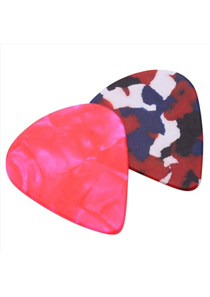 240 Paket Soyut Sanat Renkli Gitar Seçimleri Bas Elektrik ve Akustik Gitarlar Için 0 46MM 0 71MM 0 96MM Içerir (Yurt Dışından) fırsatları