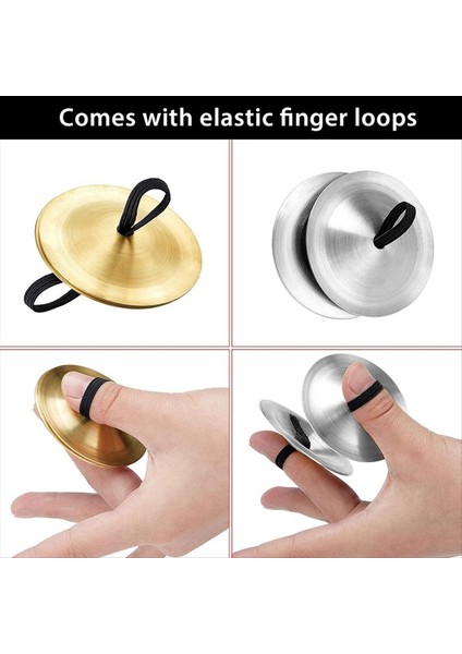 Parmak Ziller Göbek Dansı Parmak Dansı Parmak Zills Dansçı Parti Çifti Için Parmak Müzik Aleti Gümüş (Yurt Dışından) fırsatları