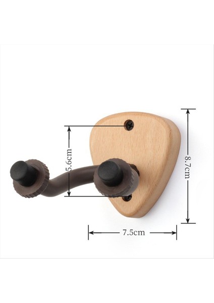 Duvar Montajı Askı Kancası Ahşap Banjo Bas Akustik Elektro Gitar Boyun Tutucu Stand Seçim Yuvası A (Yurt Dışından) modelleri