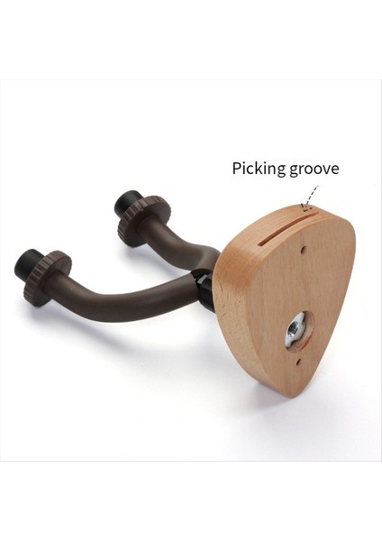 Duvar Montajı Askı Kancası Ahşap Banjo Bas Akustik Elektro Gitar Boyun Tutucu Stand Seçim Yuvası A (Yurt Dışından) indirimleri