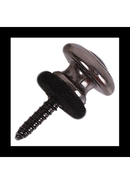 18 Adet Kafa Gitar Kayışı Düğmeleri Kayış Kilitleri Krom (Siyah) (Yurt Dışından) modelleri